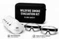 B-Line Safety Wildfire Smoke Evacuation Vehicle Kit